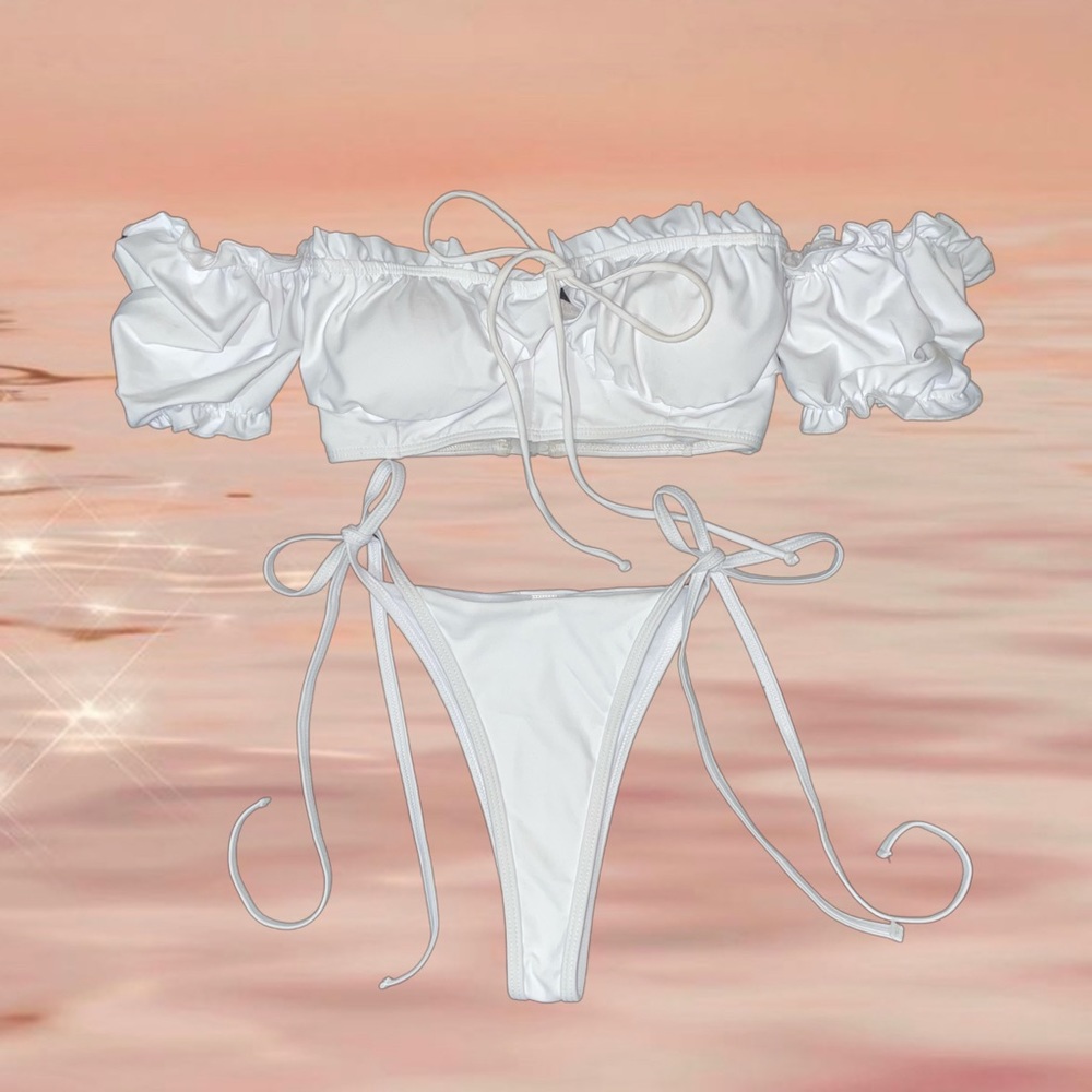 White Bikini (Can be worn as a top)
